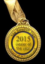 2016 dealer of the year award - the swedishtiger