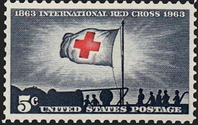 1239 Red Cross Scotts - US Postage Stamps 