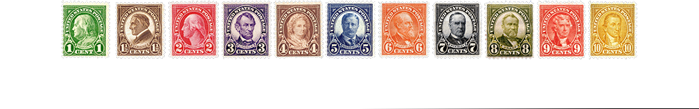 1926 US Postage Stamps