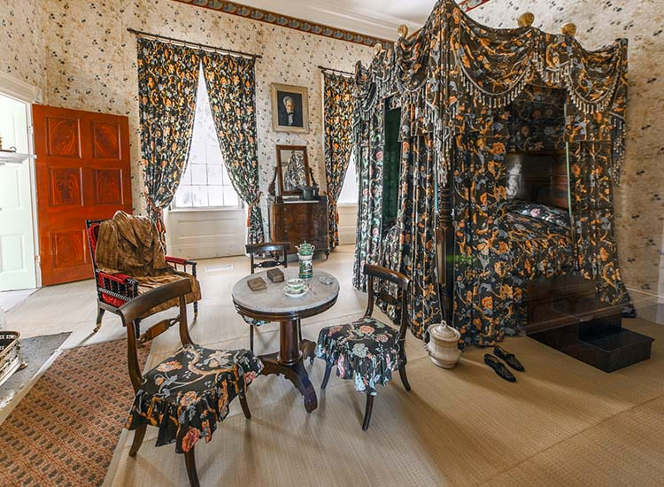 The Hermitage bedroom Andrew Jackson, USA