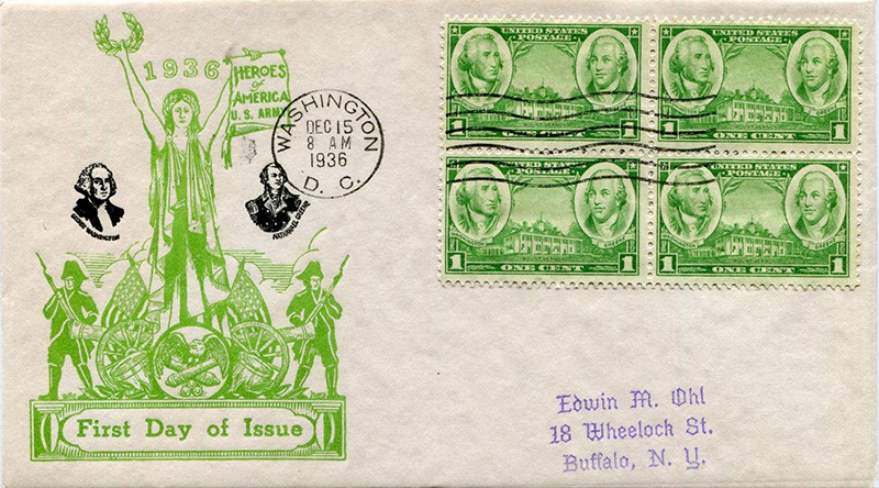 US stamp 785 first day cover fdc