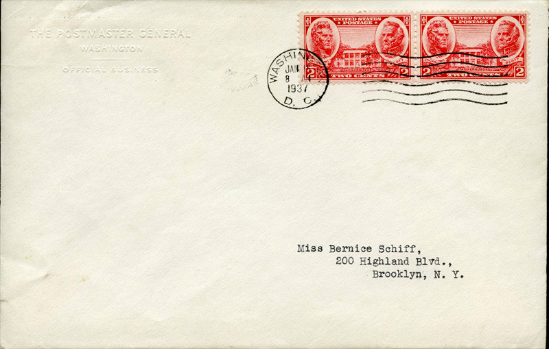 US stamp 786 first day cover fdc