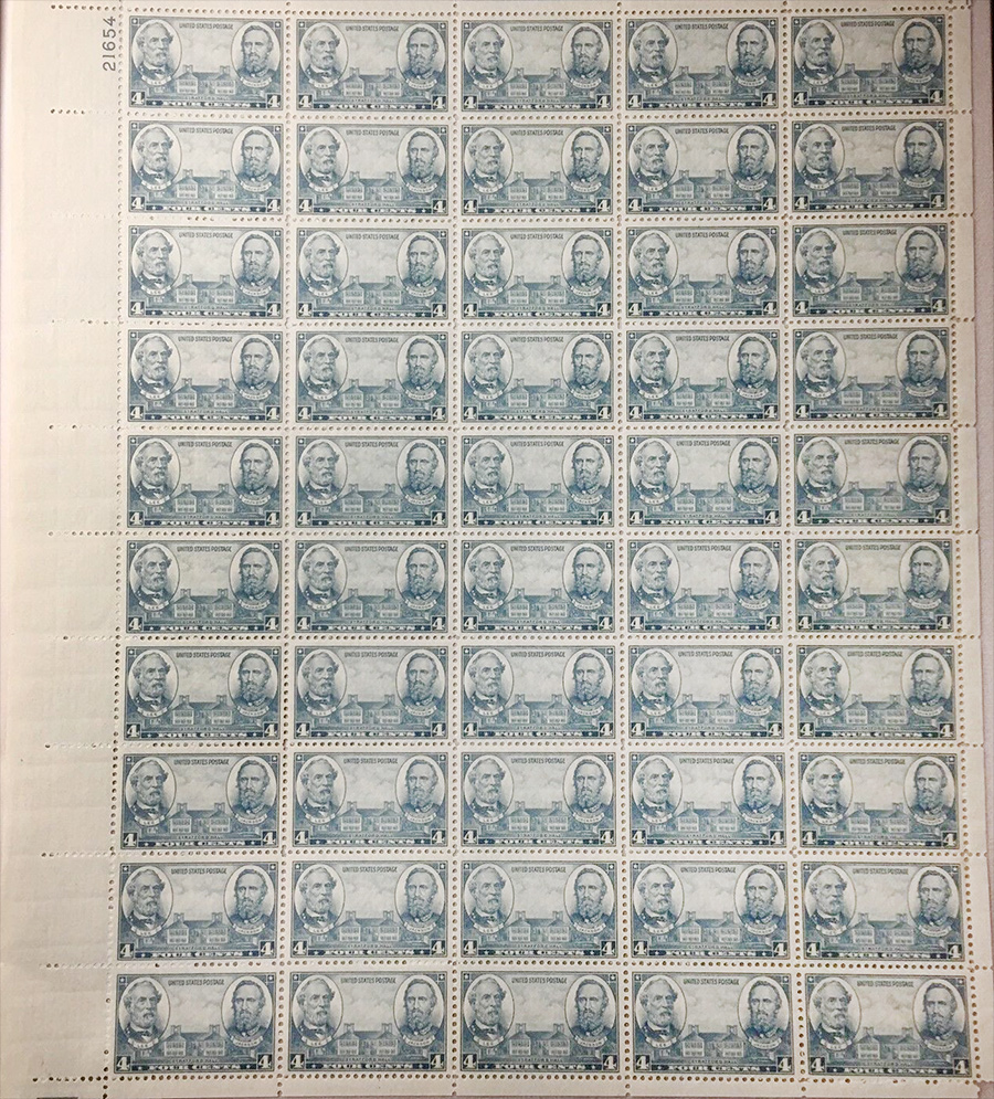 US stamp 788 sheet