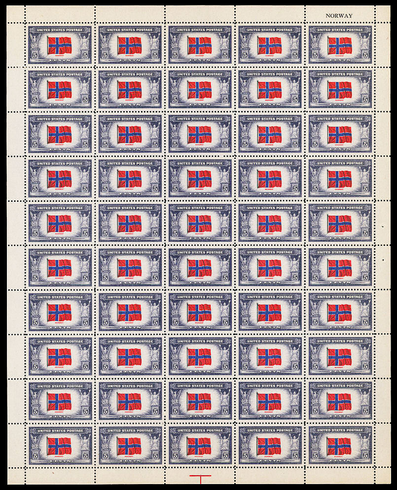 US stamp 911 sheet