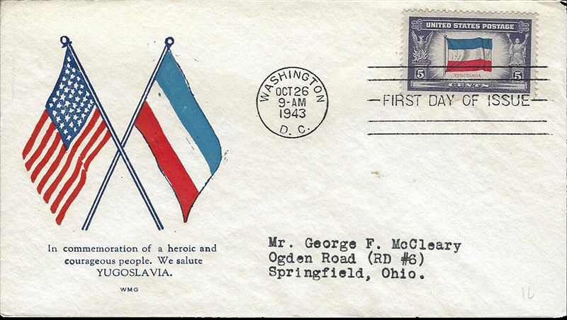 US stamp 917 first day cover fdc