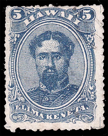Hawaii Forgery Stamp - US and Hawaiian Postage Stamps